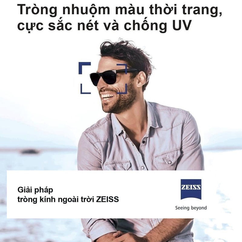 Khám Phá Trải Nghiệm Thị Lực Hoàn Hảo với Tròng Kính Ngoài Trời ZEISS - Sự Kết Hợp Tinh Tế Của Màu Sắc và Chất Lượng